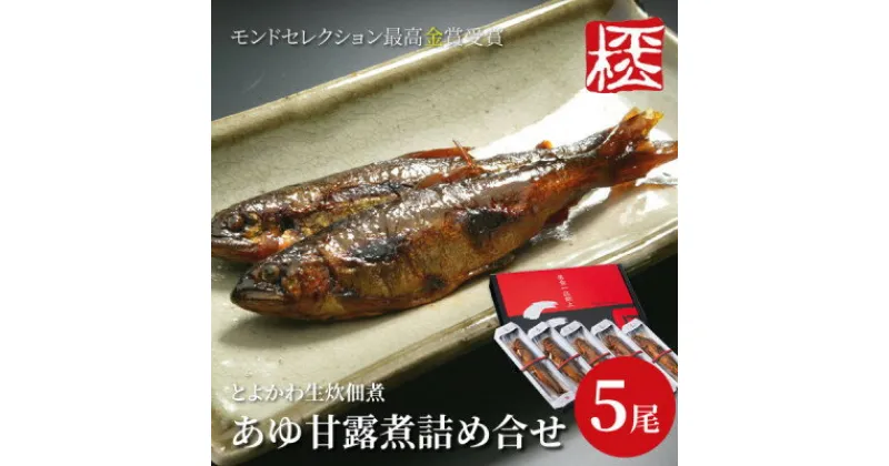 【ふるさと納税】とよかわ生炊佃煮「あゆ甘露煮」詰め合わせ【1261986】