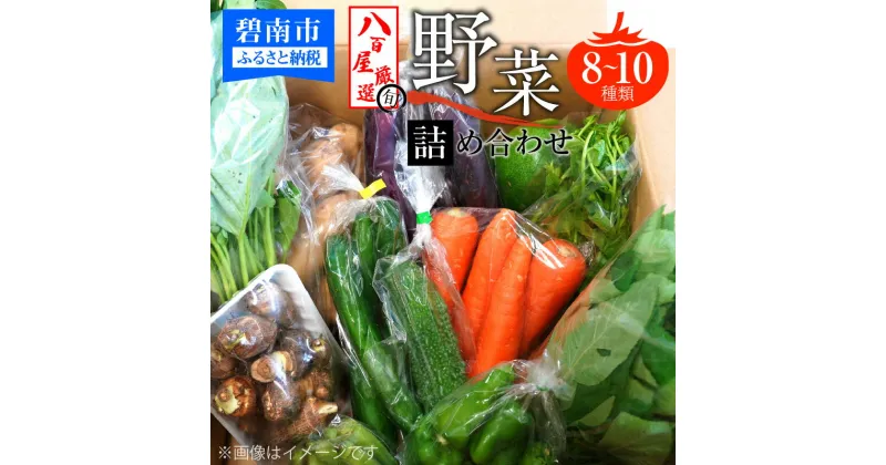 【ふるさと納税】目利きのプロ 八百屋厳選 野菜詰め合わせセット（8〜10種類お届け）