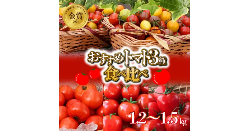 【ふるさと納税】長田農園しかできない夢の共演 個数限定 おすすめトマト 3種 食べ比べ ミニトマト トマト さくらんぼトマト フルーツジュエリーミニトマト トマトベリー プレミアムフルーツトマト 金賞 受賞 完全木熟 野菜 お取り寄せ 長田農園 愛知県 碧南市 送料無料