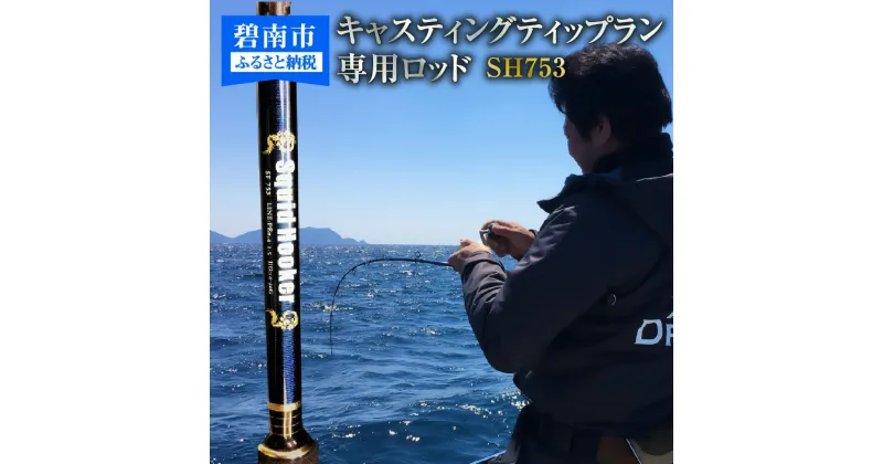 【ふるさと納税】釣り 竿 ロッド 1本 SH753 キャスティング ティップラン 専用 ロッド アオリイカ 広範囲 エギング 高感度ロッド どシャロー ディープ ZERODRAGON Squid Hooker 愛知県 碧南市 送料無料