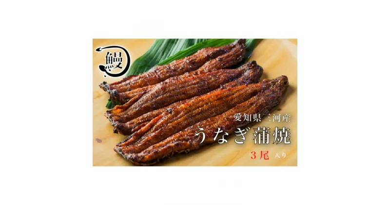 【ふるさと納税】No.144 うなぎの蒲焼3尾 ／ 鰻 ウナギ かば焼き 花心亭 送料無料 愛知県