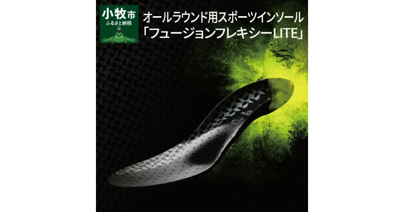 【ふるさと納税】オールラウンド用スポーツインソール「フュージョンフレキシーLITE」インソール 衝撃吸収 中敷き