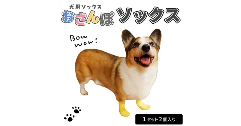 【ふるさと納税】犬用 ソックス 1セット 2個入 色 サイズ 選べる おさんぽソックス 散歩 犬用シューズ 犬 靴 肉球保護 ドッグシューズ レインシューズ お出かけ グッズ ペット ペット用品 ウェア 愛知県 小牧市 送料無料