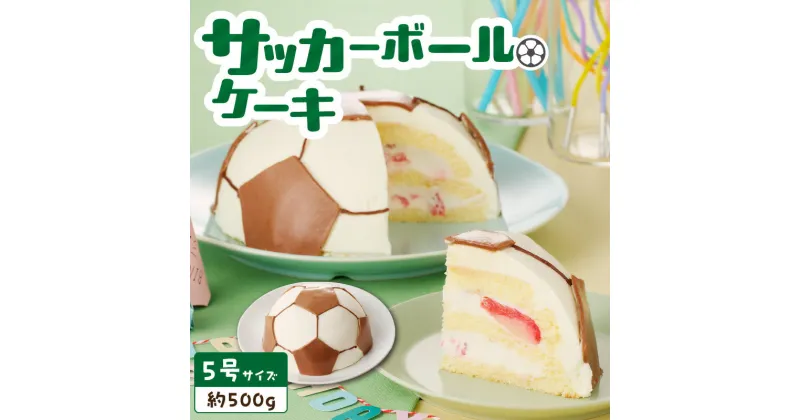 【ふるさと納税】【いちごのバースデーケーキ】サッカーボールケーキ デザート 洋菓子 お取り寄せ 愛知県 小牧市 送料無料