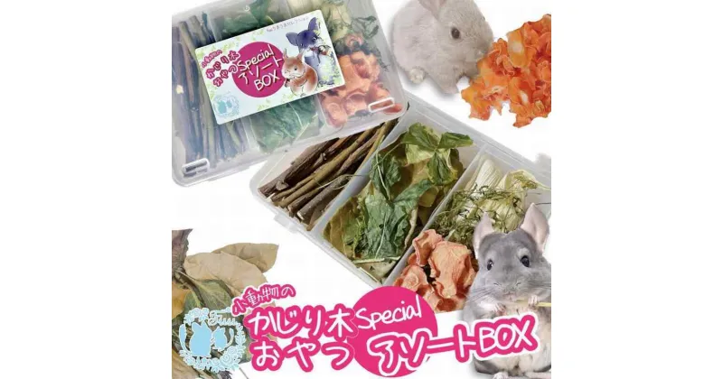 【ふるさと納税】fuu 小動物のかじり木・おやつ　SpecialアソートBOX 個数 選べる