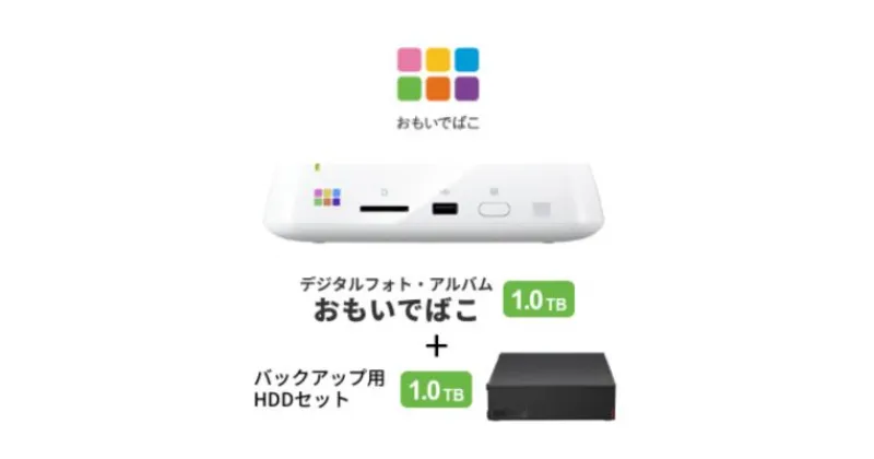 【ふるさと納税】BUFFALO おもいでばこ バックアップ セット 4K Wi-Fi6対応モデル 1TB バッファロー 思い出箱 デジタルフォト データ保存 HDD スマホ 写真 タブレット デジカメ 機器 スマホデータ保存 スマホデータ 電化製品 愛知 愛知県 日進市