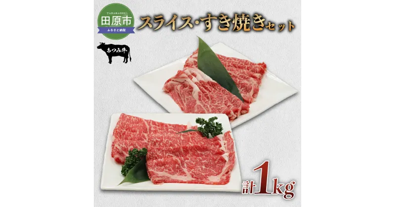 【ふるさと納税】あつみ牛 スライスすき焼き セット 牛ロース スライス 500g すき焼き用 500g 牛肉 ビーフ しゃぶしゃぶ ロース お取り寄せ 牛 特産 ご当地 グルメ 国産 霜降り ふるさと納税 肉 冷凍 贅沢 和食 洋食 祝 田原市 送料無料