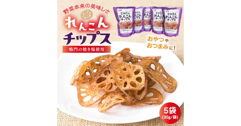 【ふるさと納税】蓮根チップス 30g×5P 【清水食品株式会社】 れんこん レンコン 愛知県産 野菜 産地直送 愛西市/ 清水食品株式会社[AEAJ003]