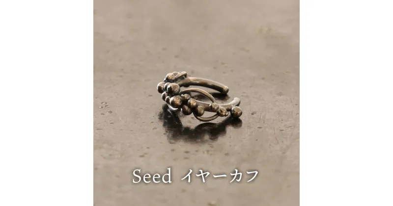 【ふるさと納税】ジュエリー seed イヤーカフ 彫金 シルバー925 アクセサリー