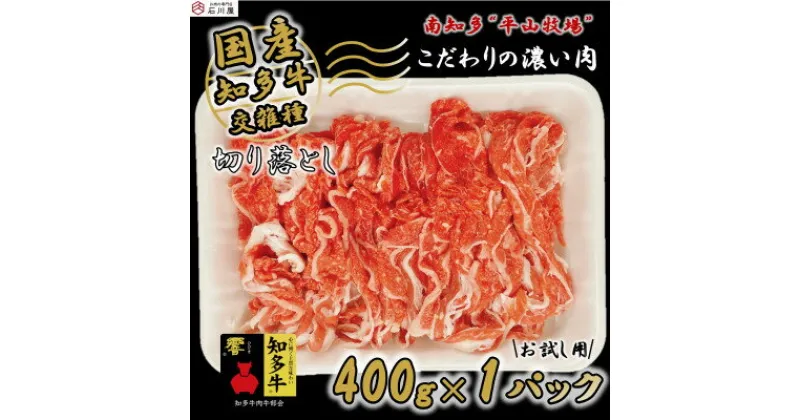 【ふるさと納税】 国産 牛肉 切り落とし 400g 小分け 400g × 1P 知多牛 響 国産牛 ( ふるさと納税 肉 切り落とし ふるさと納税 牛 切り落とし ふるさと納税 牛肉 切り落とし ふるさと納税 切り落し ふるさと納税 知多牛 ) 愛知県 南知多町 【配送不可地域：離島】