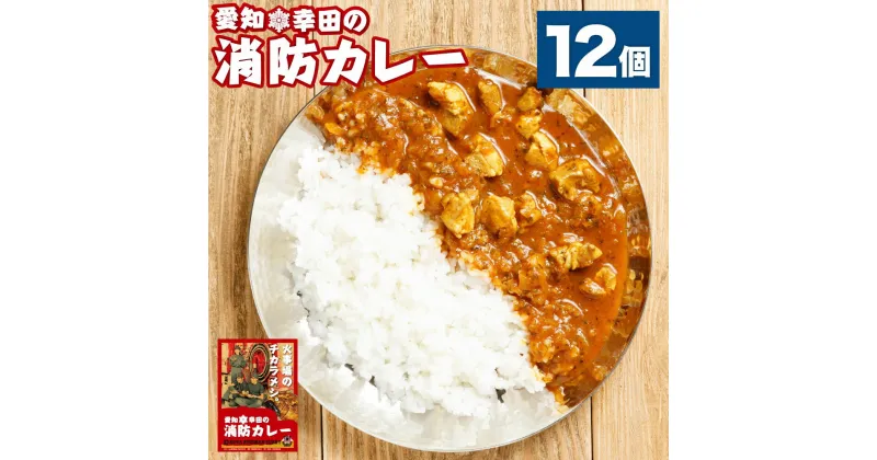 【ふるさと納税】幸田消防カレー 200g×12個 12食セット カレー レトルトカレー レトルト ご当地カレー 豚肉 小麦粉不使用 惣菜 常温保存 保存食 非常食 長期保存 送料無料