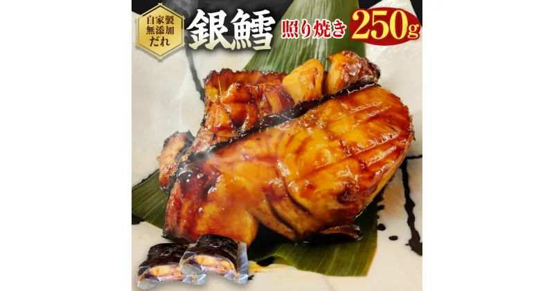 【ふるさと納税】銀鱈 切身 照り焼き 250g 銀タラ 銀ダラ てりやき お魚 湯煎 惣菜 簡単調理 冷凍 幸田町 送料無料