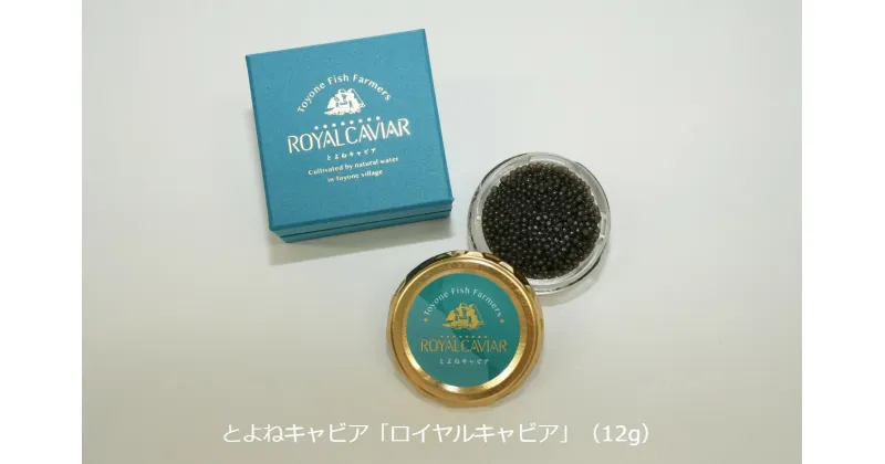 【ふるさと納税】とよねキャビア「ロイヤルキャビア」(12g)、チョウザメの切り身（100g）