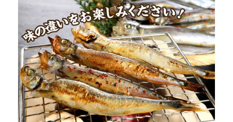 【ふるさと納税】国内加工　ししゃも食べ比べセット