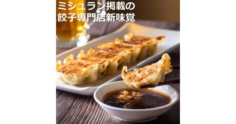 【ふるさと納税】ミシュラン掲載の餃子専門店「新味覚」の餃子。上質な小麦でつくる皮の絶妙の薄さ、食材の産地と鮮度にこだわった餡。その人気には理由がある。 特製冷凍生餃子 2箱セット