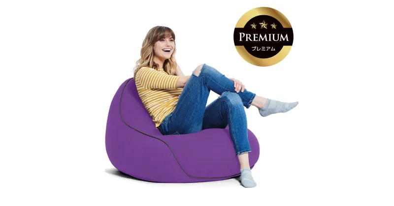 【ふるさと納税】Yogibo Lounger Premium（ヨギボー ラウンジャー プレミアム）【ビーズクッション ビーズ 座椅子 椅子 クッション ビーズソファー ビーズソファ 新生活 プレゼント インテリア 家具 ベッド ゲーム】