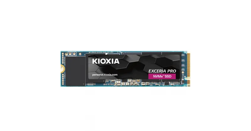 【ふるさと納税】キオクシア（KIOXIA)内蔵SSD　EXCERIA PRO 1TB　 NVMe M.2 Type 2280 PCIe Gen 3.0×4 国産BiCS FLASH搭載 5年保証 EXCERIA 国産 ゲーム ゲーム用 デスクトップPC ノートPC 増設 拡張 ストレージ Gaming 内蔵SSD PCパーツ