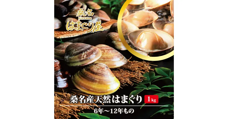 【ふるさと納税】 桑名はまぐり屋　漁師厳選　桑名産天然はまぐり6年～12年もの　1kg_蛤　ハマグリ　魚介　貝