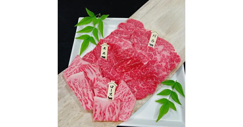 【ふるさと納税】伊賀忍者ビーフ【伊賀牛】焼肉用3種600g（ロース200g,モモ200g,バラ200g）