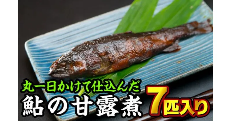 【ふるさと納税】 手作り鮎の甘露煮　7匹入り　KA-31