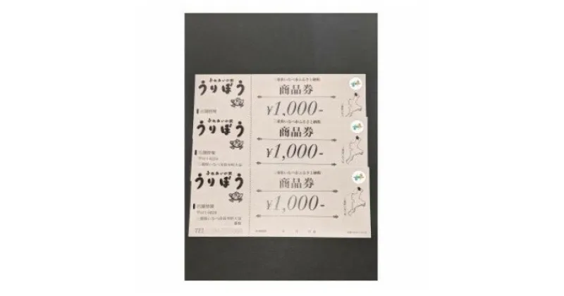 【ふるさと納税】うりぼう商品券 15000円分【1271274】