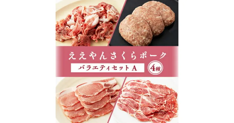 【ふるさと納税】【三重県産ブランド豚】ええやんさくらポーク　バラエティセットA【配送不可地域：離島】【1288741】